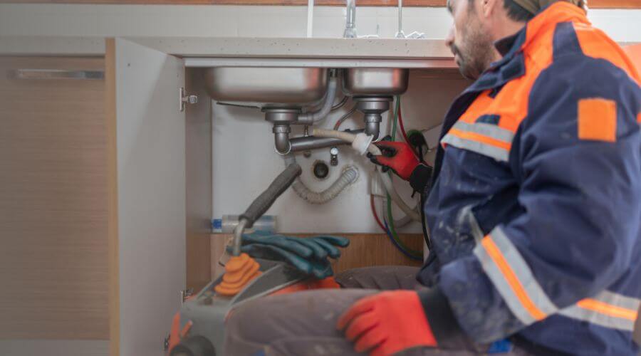 Professional slab leak plumber services in Blue Grass, IA